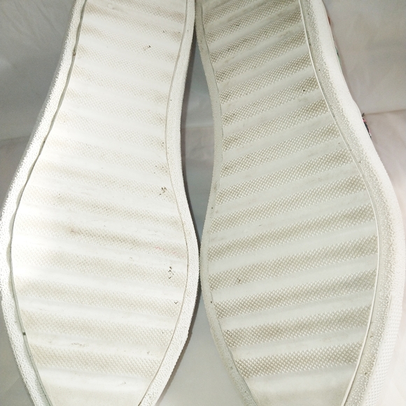 COACH Limited Edition Floral Animal Print Suede Leather Slip On Sneakers Size 6B - Picture 4 of 6